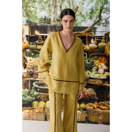 Pre Venta Blusa Coco Pistacho