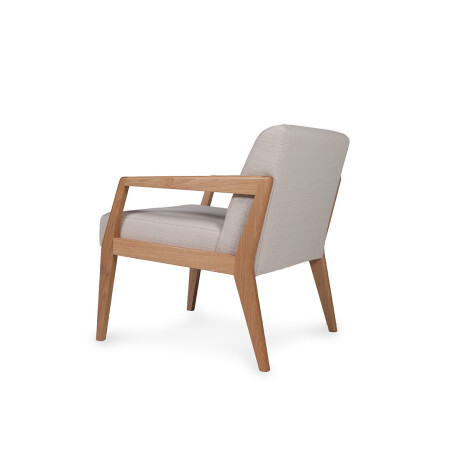 Butaca Zara - Tela Rústica 218-G2 (Cruda)