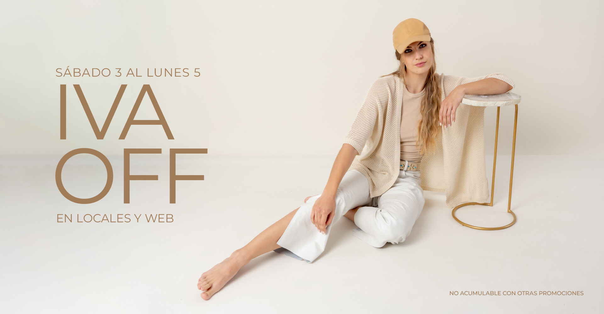 iva off, 18.03 % de descuento