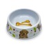 Plato Comida Agua Mascota Perros Gatos Comedero Bebedero Variante Color Blanco