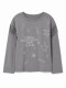 REMERA REBECA GRIS OSCURO
