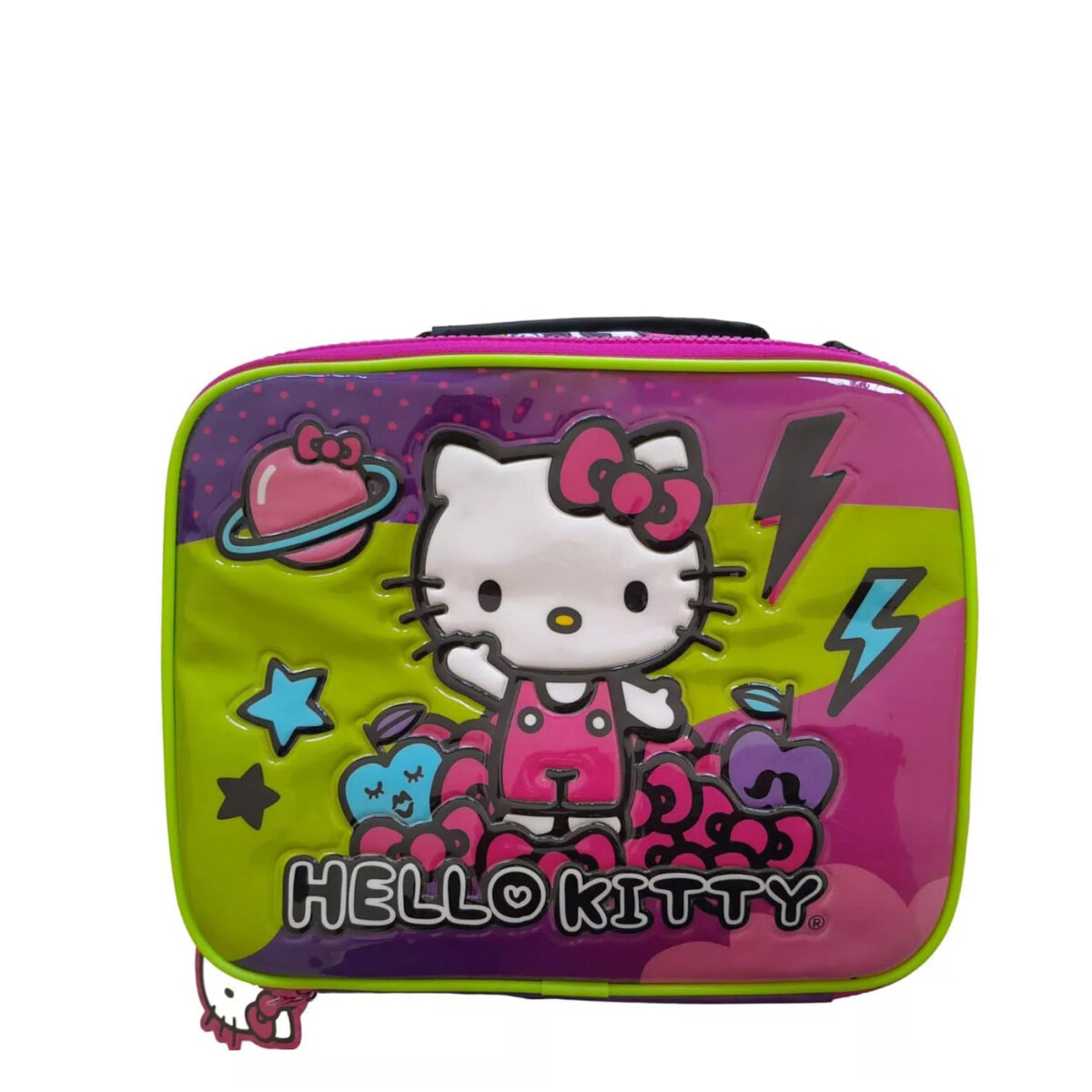 Lanchera Hello Kitty - Violeta - Fucsia - Verde 