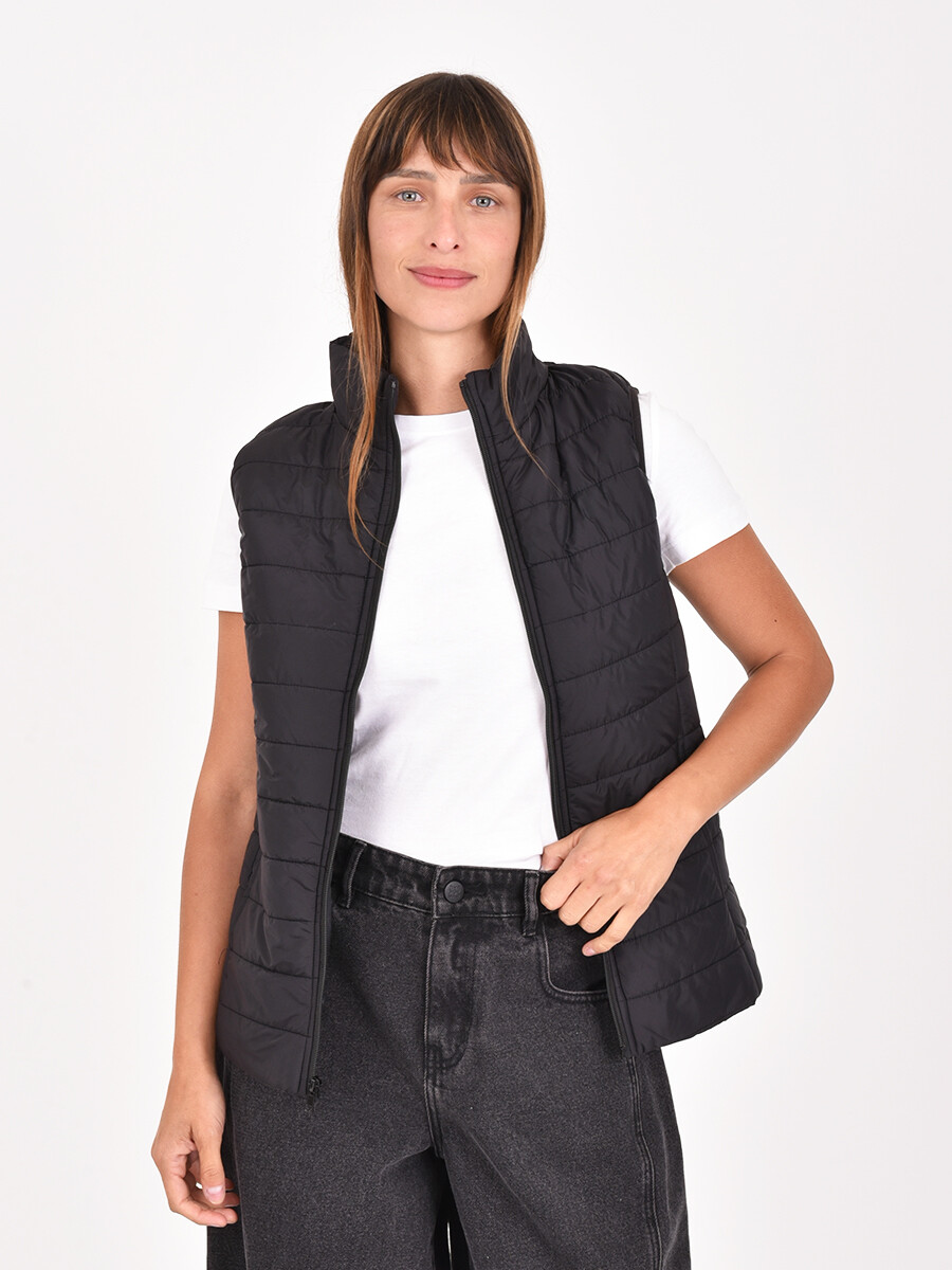 CHALECO ANALIA - NEGRO 