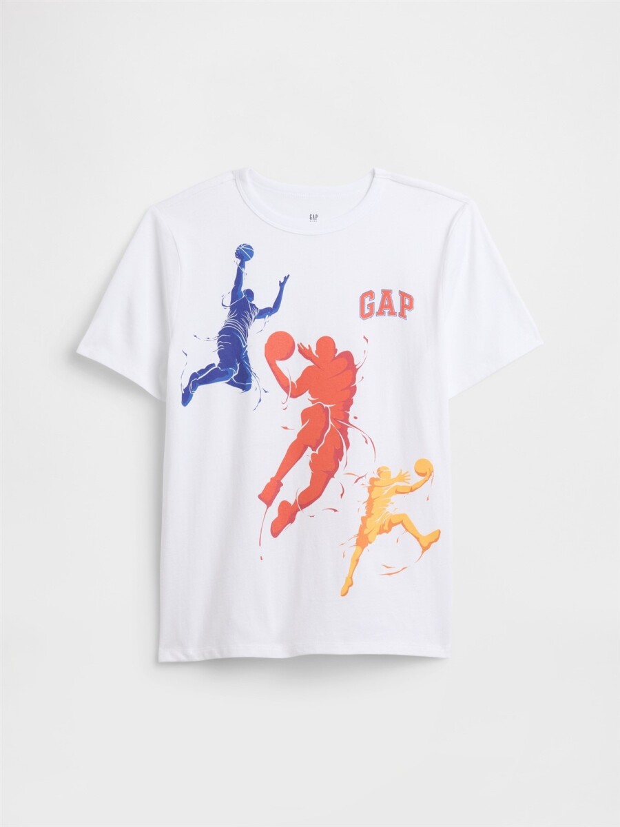 Remera Gráfico Bebé - Optic White 