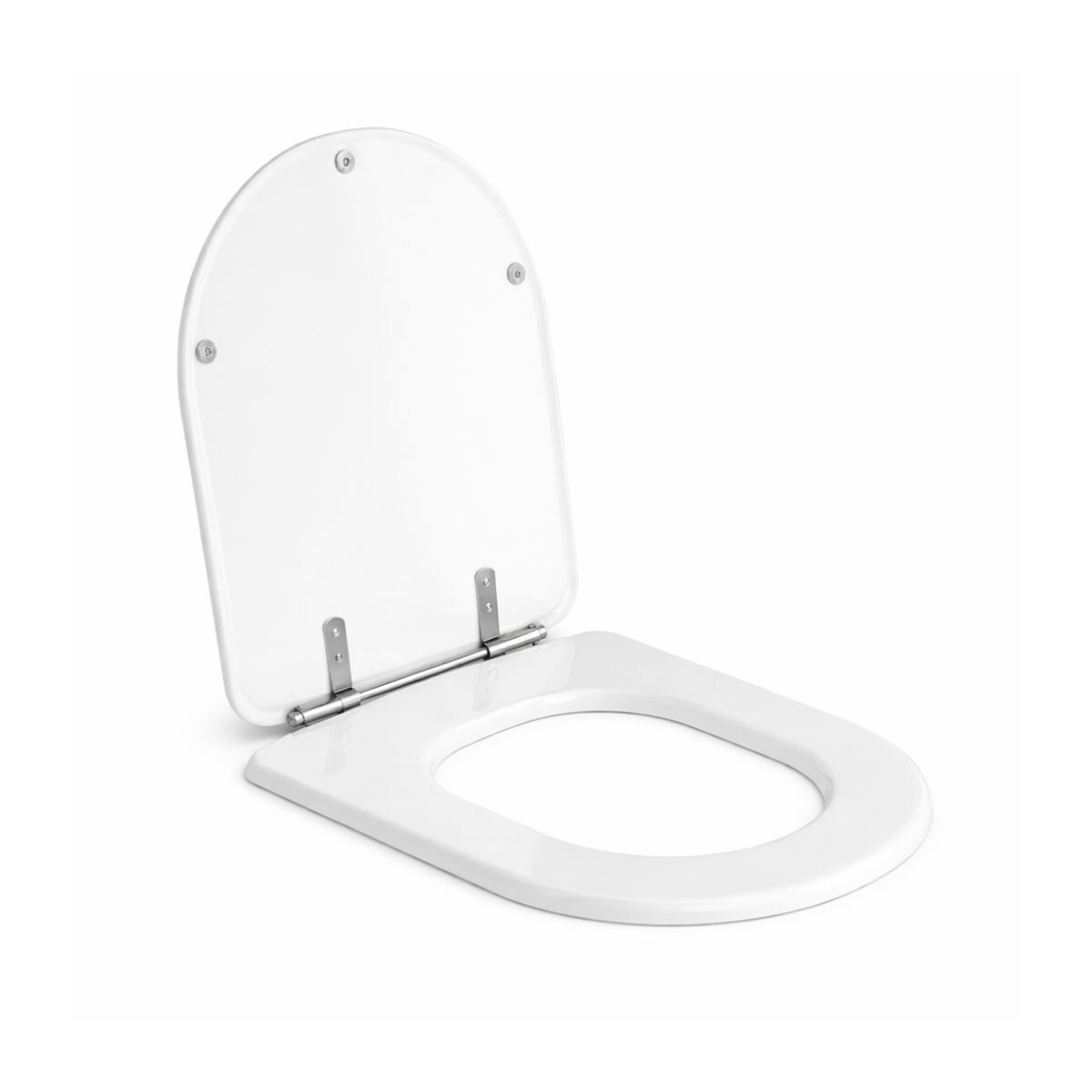 Tapa De Inodoro Mdf Blanco Fabribam Vogue Plus 