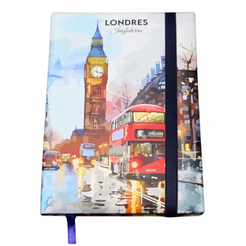 AGENDA ABEZETA CLASSIC MEDIUM 211 T4 TAPA LONDRES