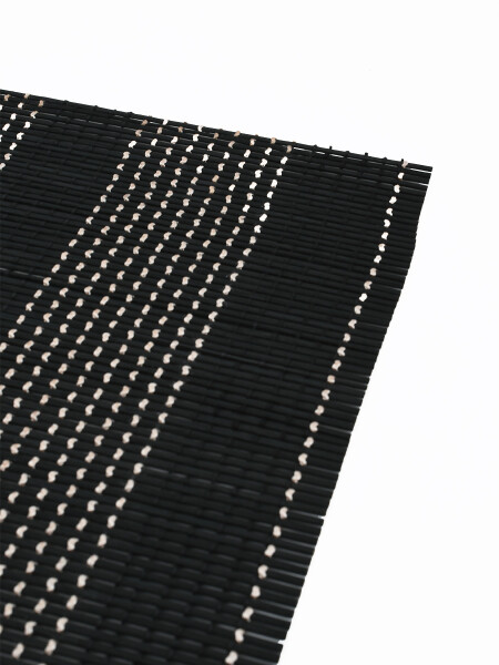 INDIVIDUAL RECTANGULAR NEGRO