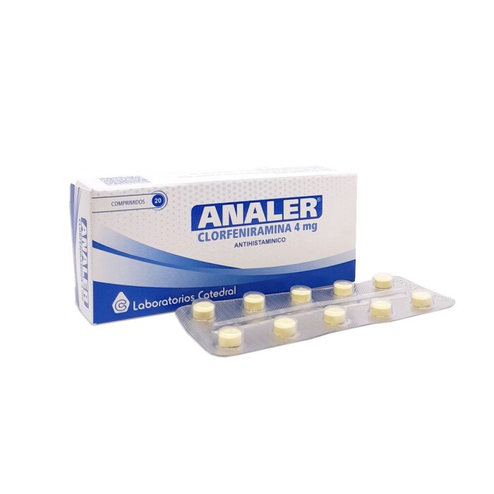 ANALER ANTIHISTAMINICO CJ X 20 COMP. única