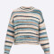 Sweater veteado azul