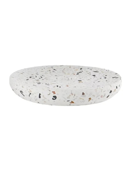 JABONERA CERAMICA D12CM TERRAZO JABONERA CERAMICA D12CM TERRAZO