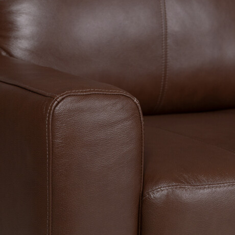 Rinconera Como - Cuero Básico - 2 + Chaise derecho New Brown - (Preventa)