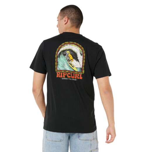 Remera Rip Curl Shredding - Negro Remera Rip Curl Shredding - Negro