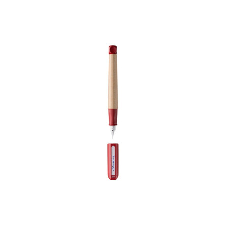 Lapicera Pluma ABC Rojo Aprendiz azul Lamy 0