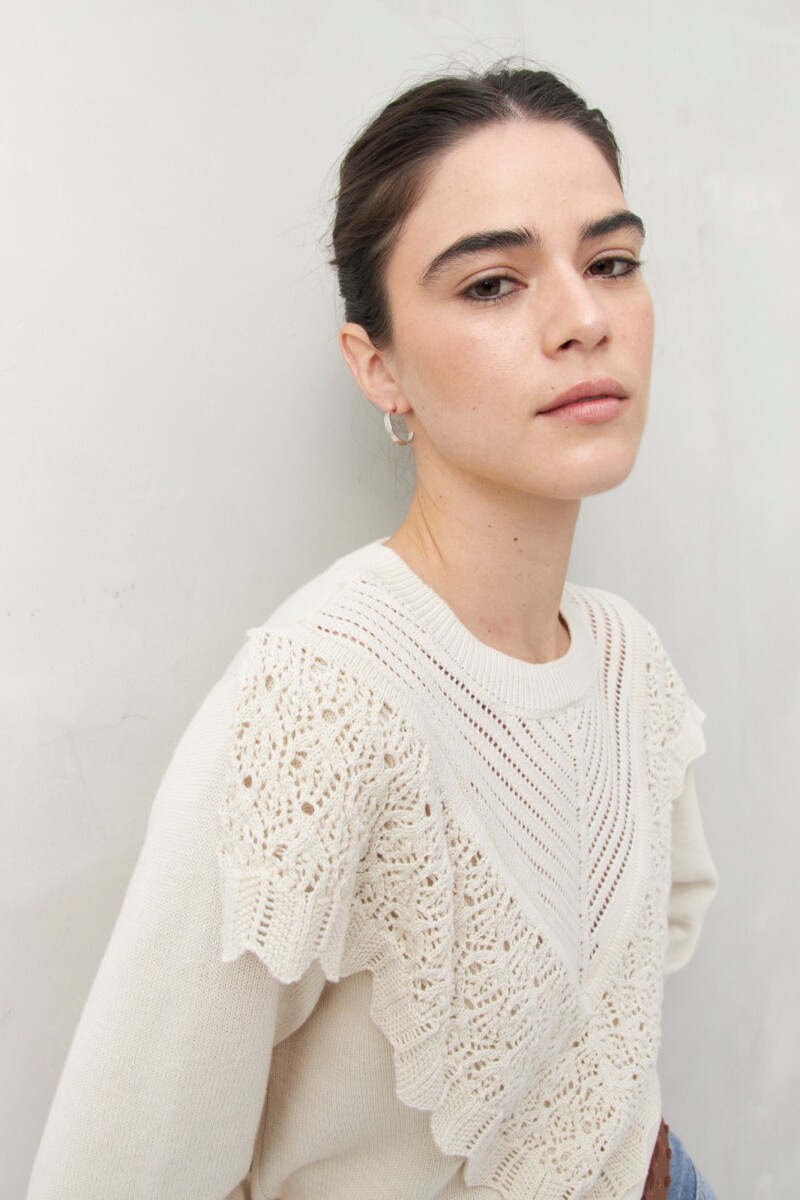 SWEATER SILVI Crudo