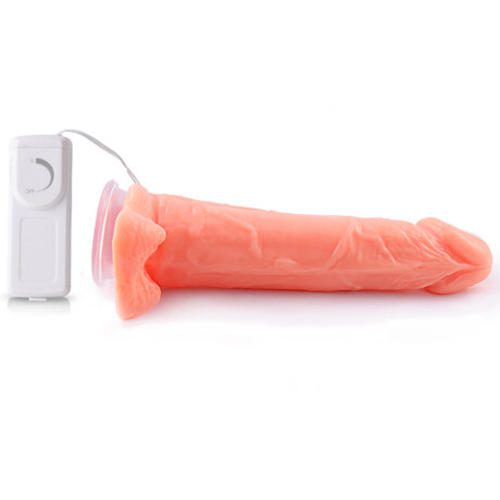 Vibrador Especial Con Ventosa Piel