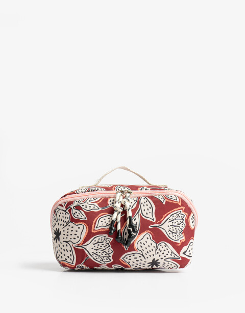 Porta Cosméticos Porta Cosméticos Pack And Go - Estampado Flores