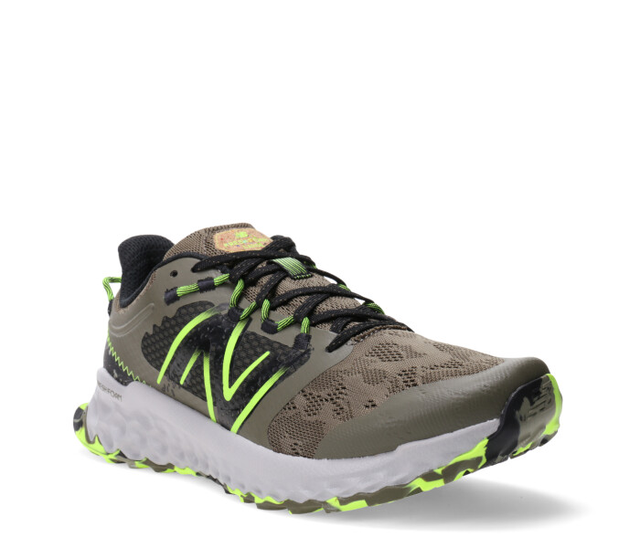 Trail Running Course Verde/Negro/Fluo