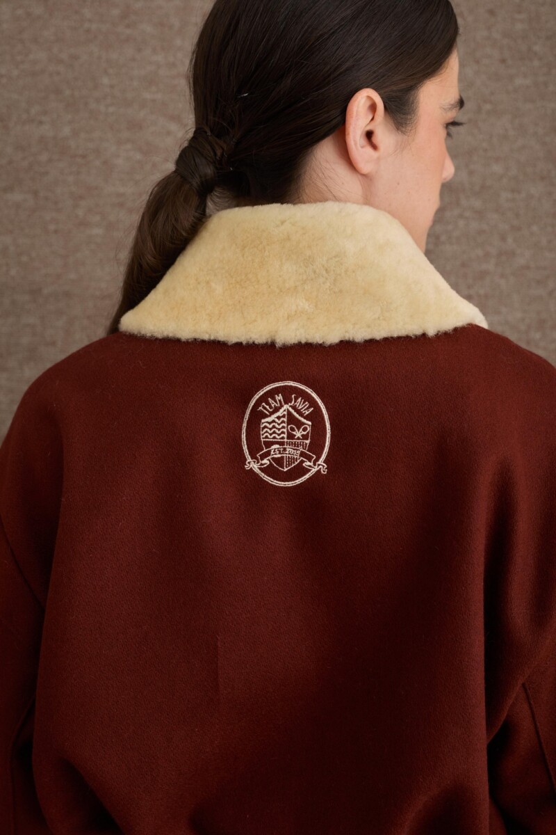 BOMBER SKI Terracota