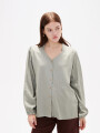 Camisa Blova Verde Azulado