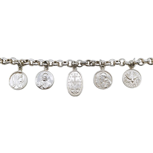 Pulsera Santos-Plata 925-Sin piedra-PU3125 sinpiedra
