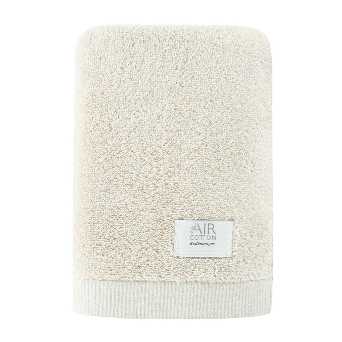TOALLA DE MANO - ALGODON NATURAL-BEIGE DUAL AIR BUDDEMEYER CREMA 