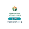 Lista de materiales - Primaria 5° año inglés Pre Gese 3 Latinoamericano Única