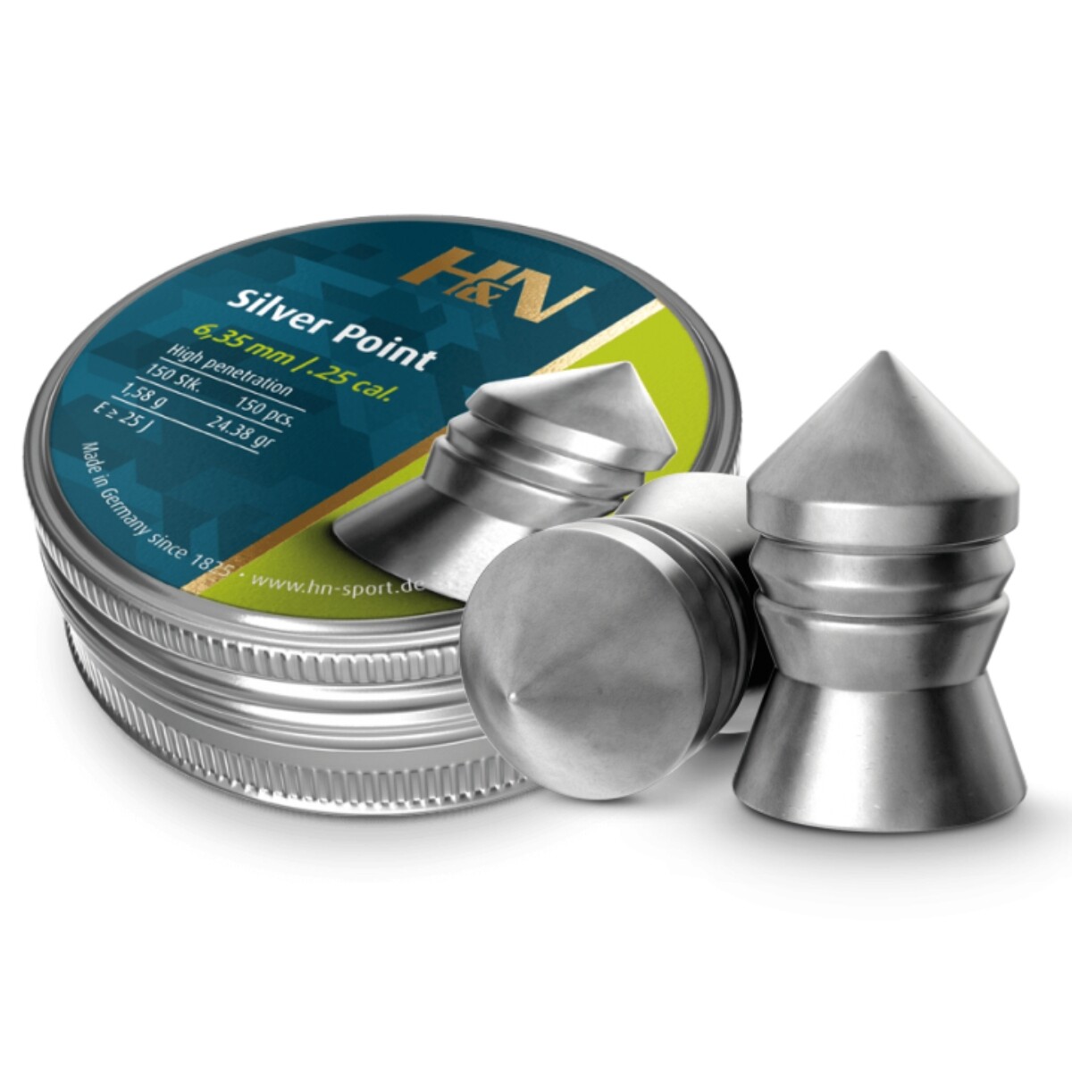 Balin Silver Point 6.35mm 150un 24.38gr 