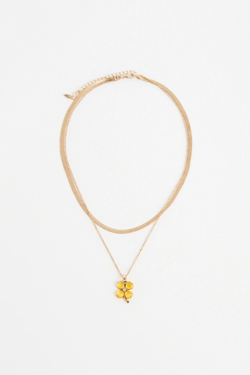 Collar Good Luck Dorado