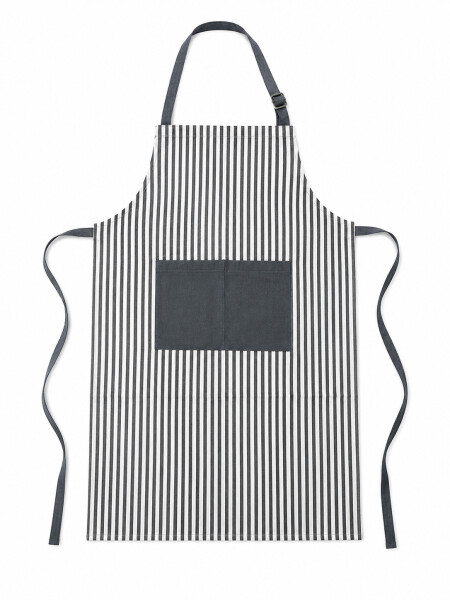 DELANTAL GRIS