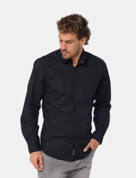 CAMISA LISA Negro