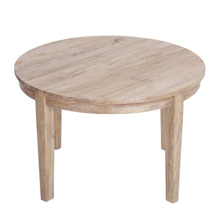 MESA DE COMEDOR MADERA NATURAL-BEIGE MANGO