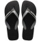 Sandalias de Hombre Havaianas Dual Negro - Gris - Gris Acero