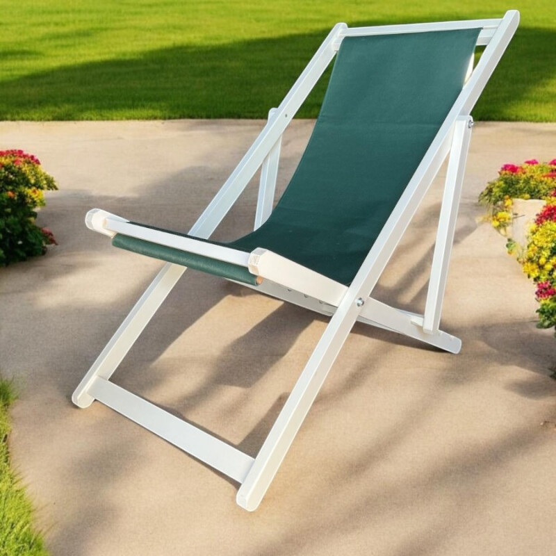 Perezoso Plegable Madera y Lona Perezoso Plegable Madera y Lona