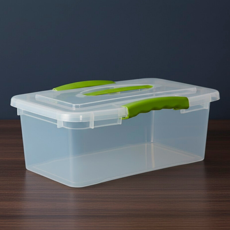 Caja organizadora 6 lts Wenbox TRANSPARENTE