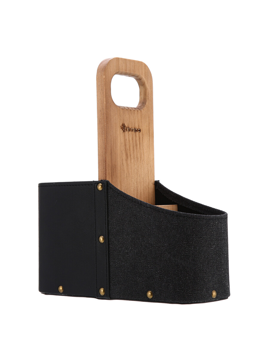 MATERA MADERA COMBINADA - Negro 