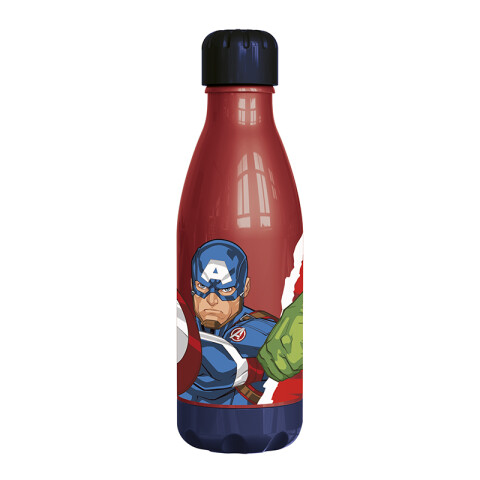 Botella Plástica Infantil Avengers 560 ml U