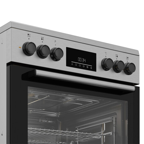 COCINA ELECTRICA VITRO ELECTRICA GRIS BEKO FBM67320XS