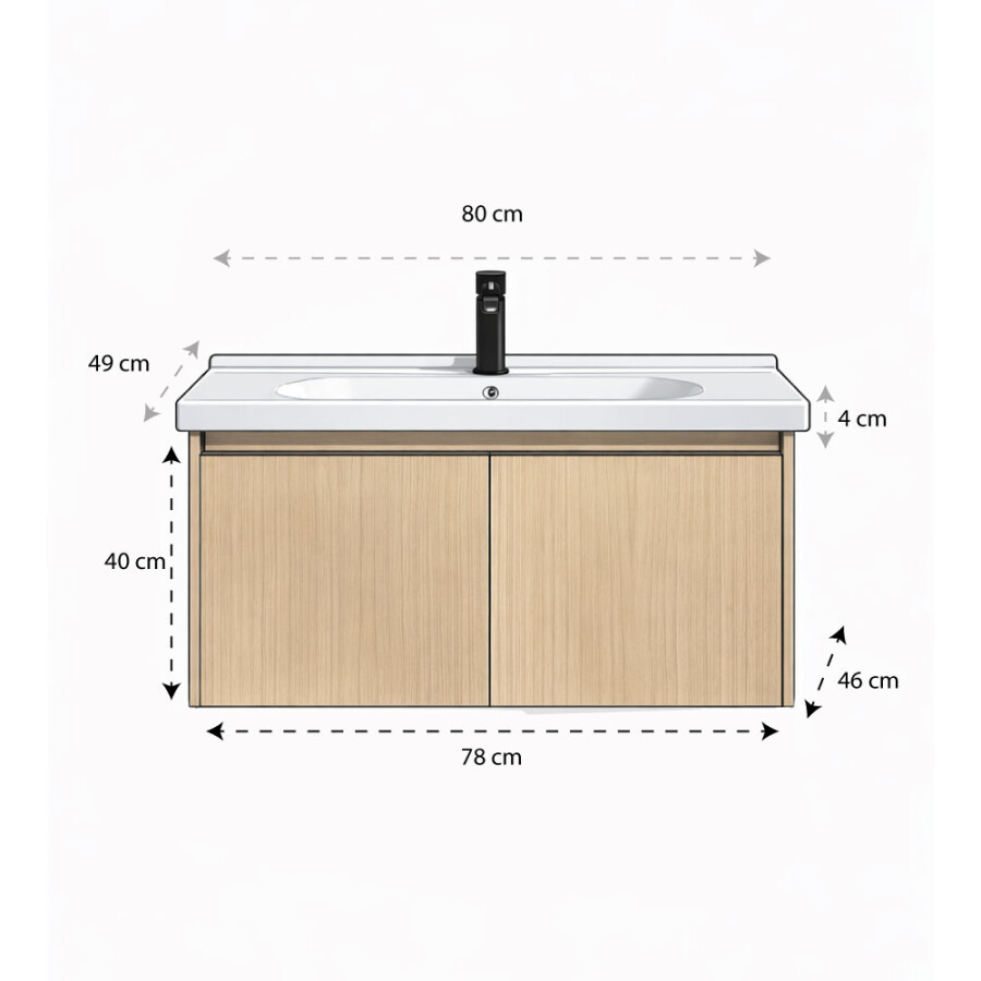 Mueble Alvar Suspendido 80 Mueble Alvar Suspendido 80