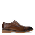 Zapatos de Hombre Democrata SQUAD acordonado Tan