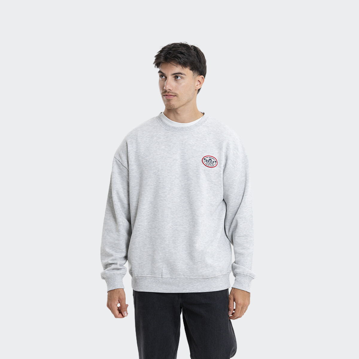 Buzo Reef Round Neck - Gris 