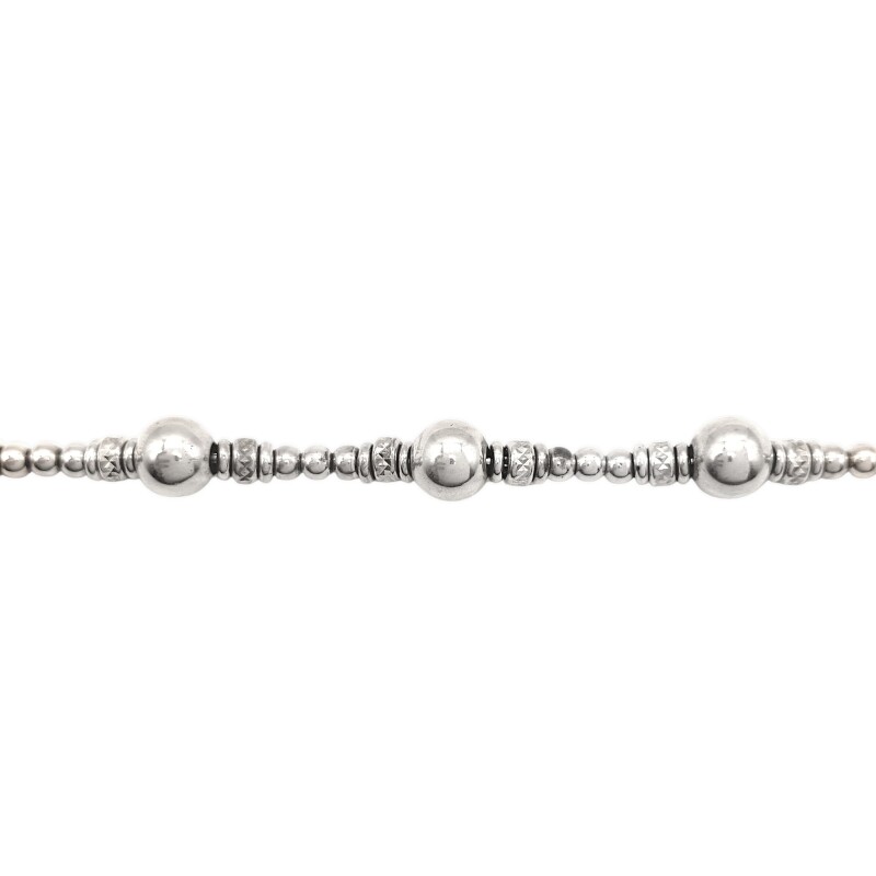 Pulsera Bolitas-Plata 925-Sin piedra-PU3550 sinpiedra