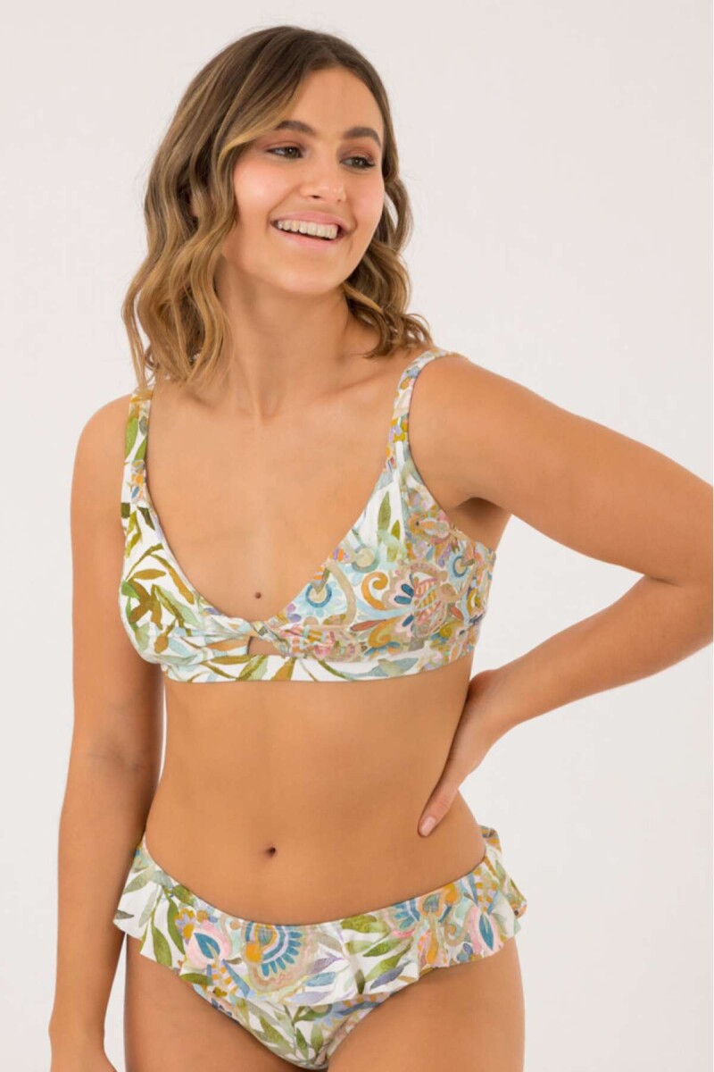 Top dorina est. - Soft paisley 