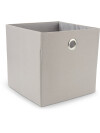 Cesta GERVALD A30xL30xA30cm gris Cesta GERVALD A30xL30xA30cm gris