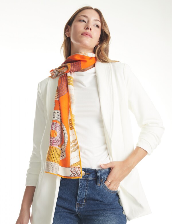 Pashmina Cashmere ANARANJADO/MULTI