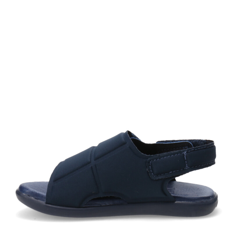 Sandalia de Niños Bibi Baby Soft Velcro Azul Marino - Celeste