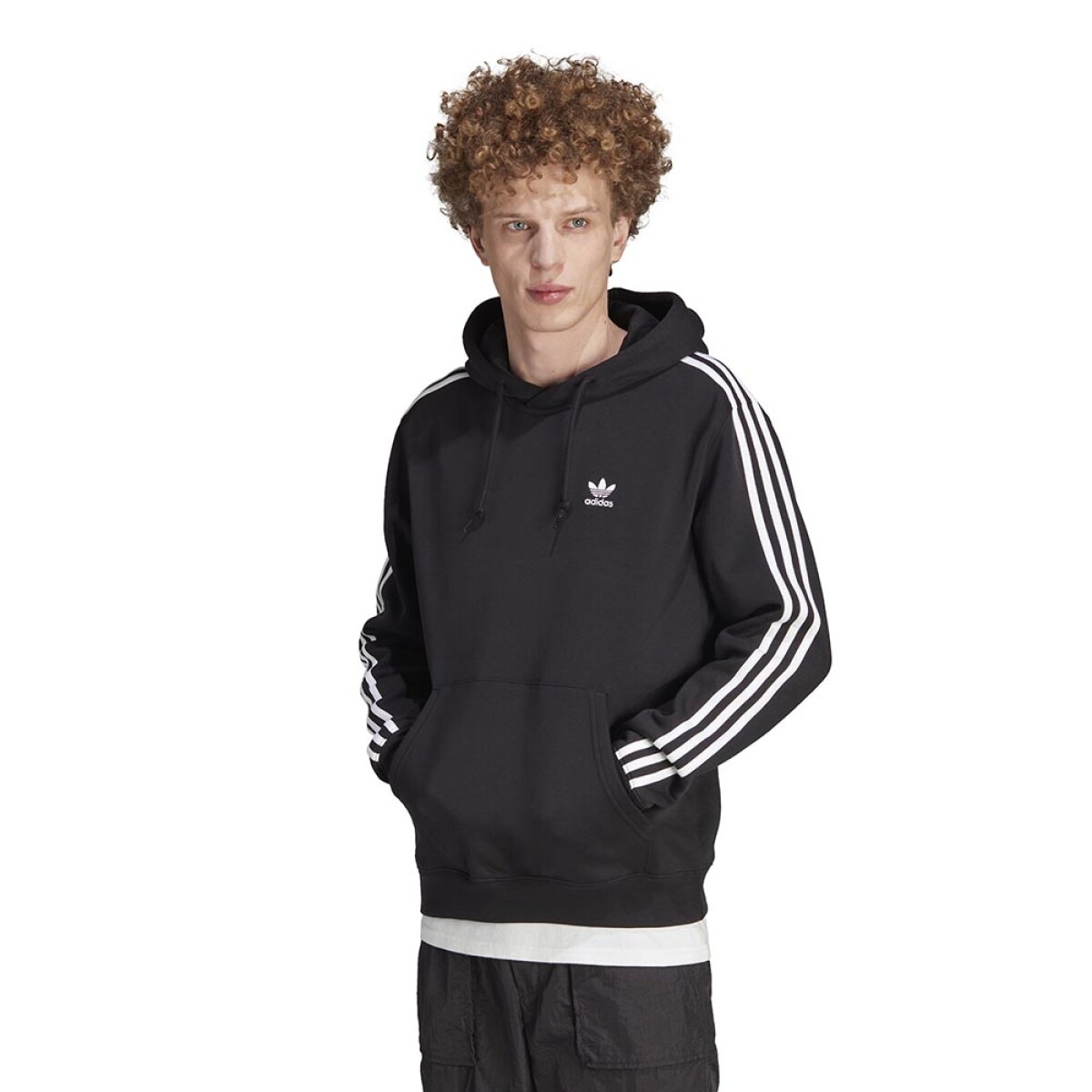 3-Stripes Hoody - Hombre - Black 