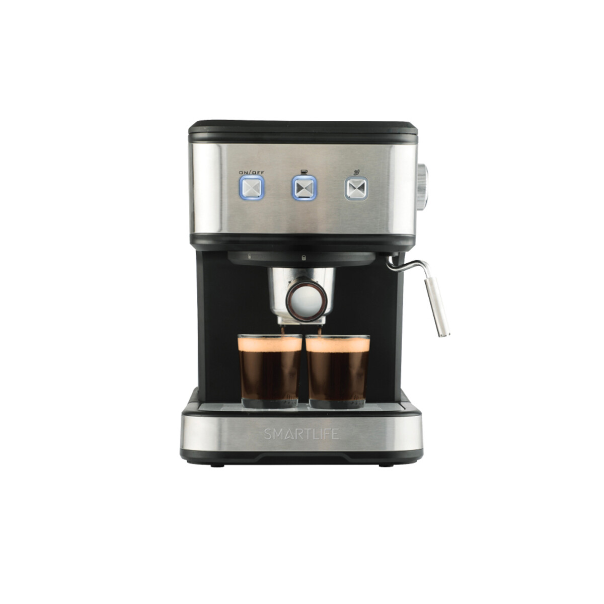 Cafetera Espresso Smartlife Sl-Ec8501 - Negra/Plateada 