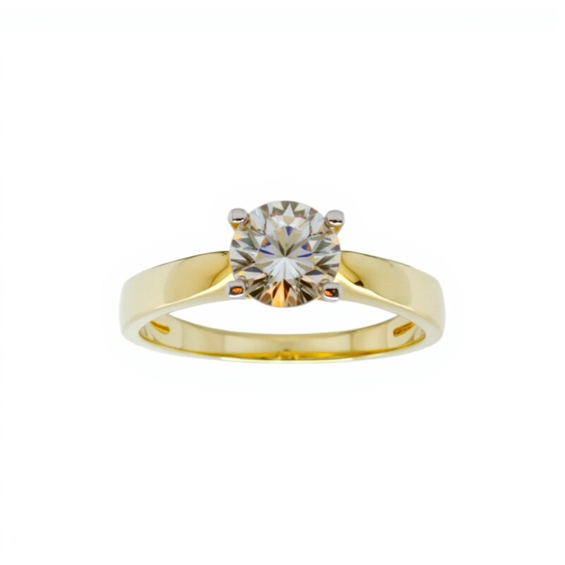 Anillo-Oro bajo-Piedra Zirconia-AN8047 conpiedra