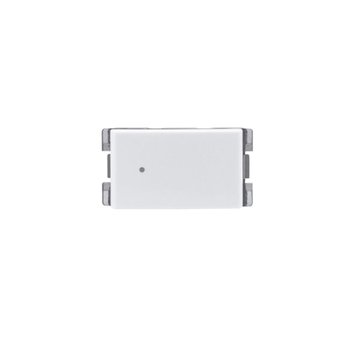 Interruptor Unipolar c/LED 10A x 250V Atenea Blanco 