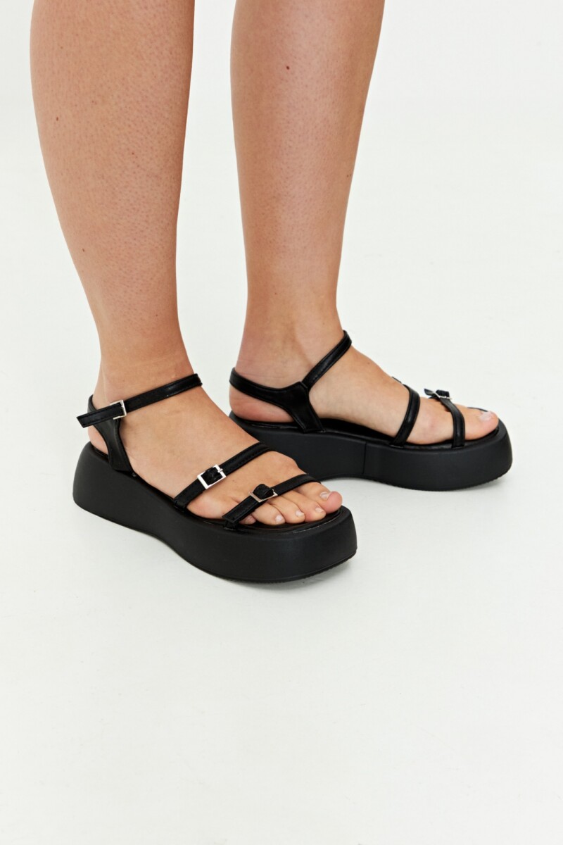 Sandalia arena - negro 